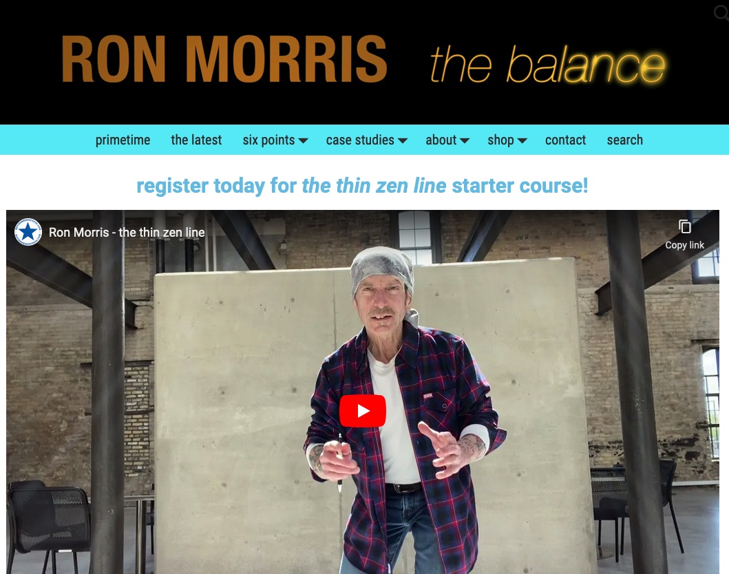 Ron Morris Balance